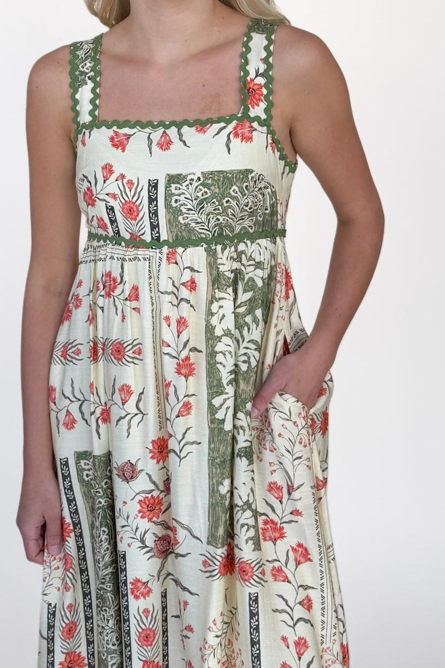 Alana Maxi Tie Dress