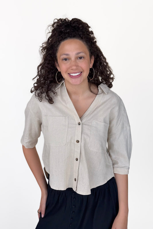Tennesse Pleated Top