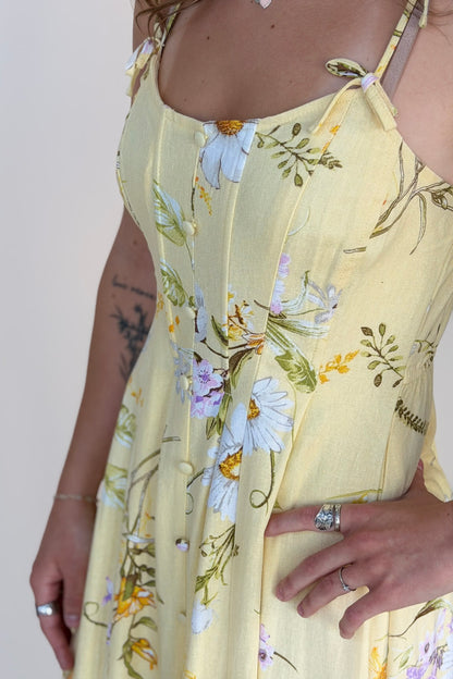 Delaney Floral Midi Dress