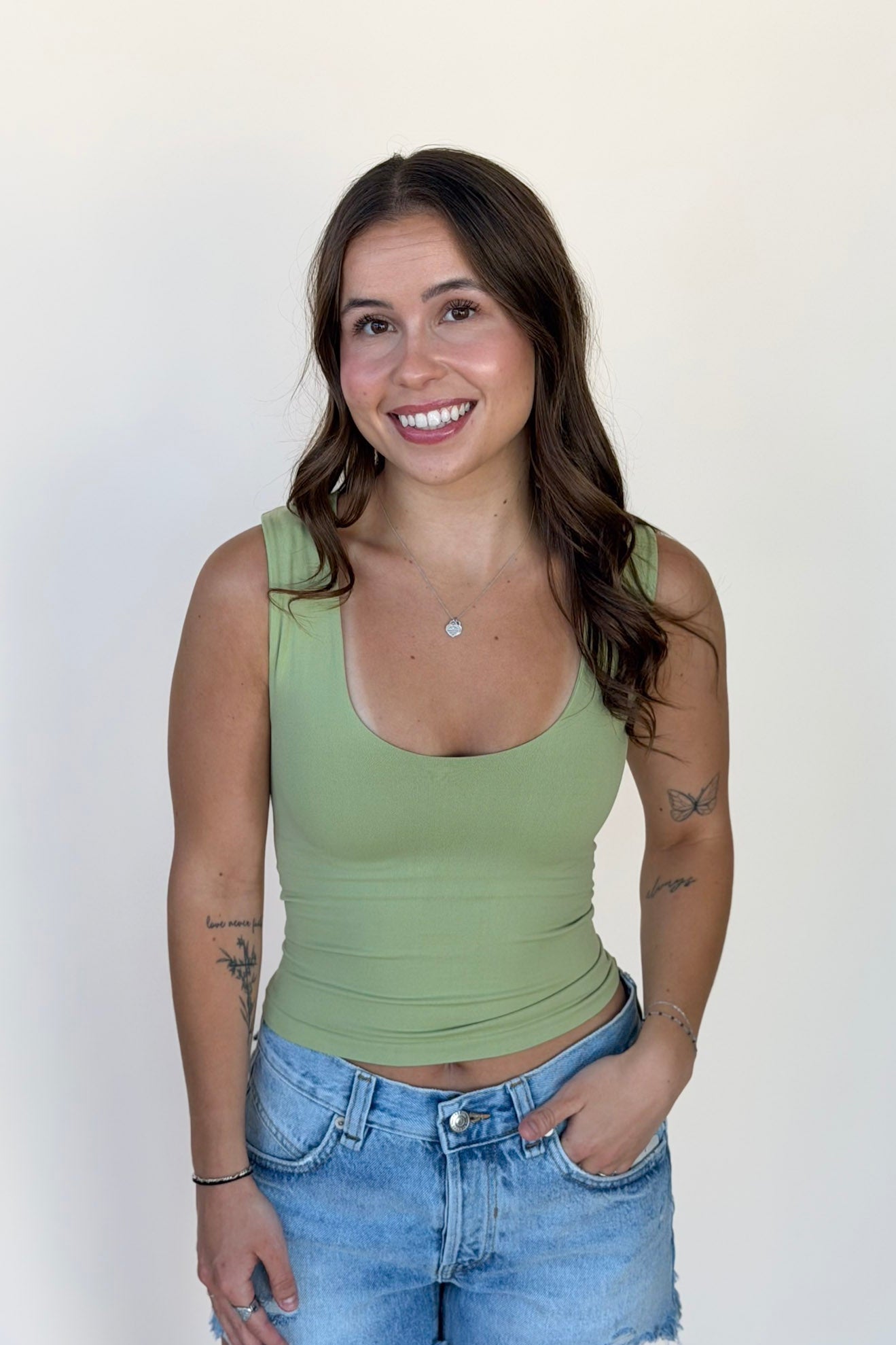 Free People Clean Lines Muscle Cami