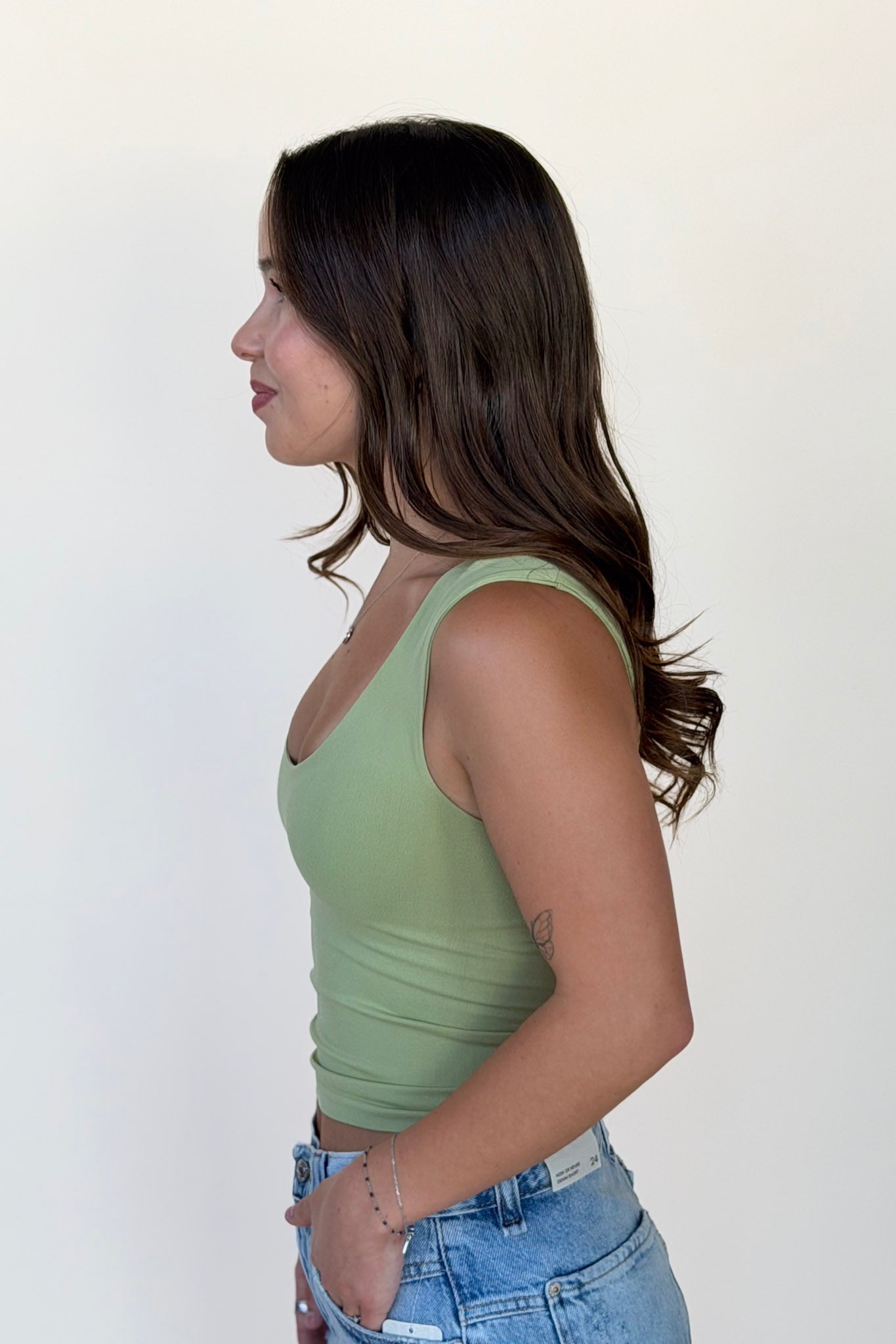 Free People Clean Lines Muscle Cami