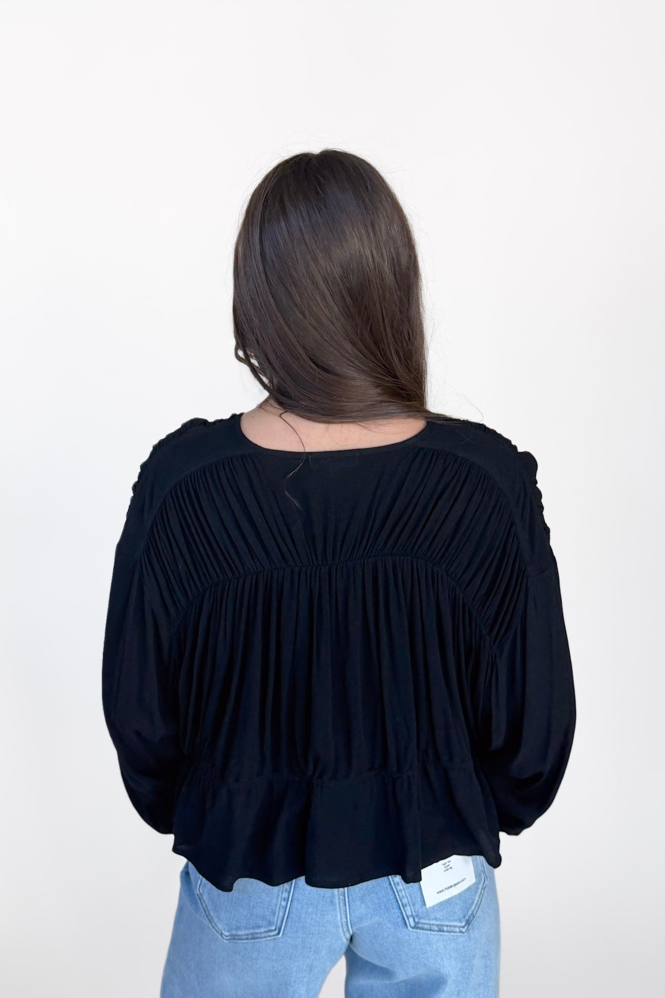 Priscilla Button Blouse