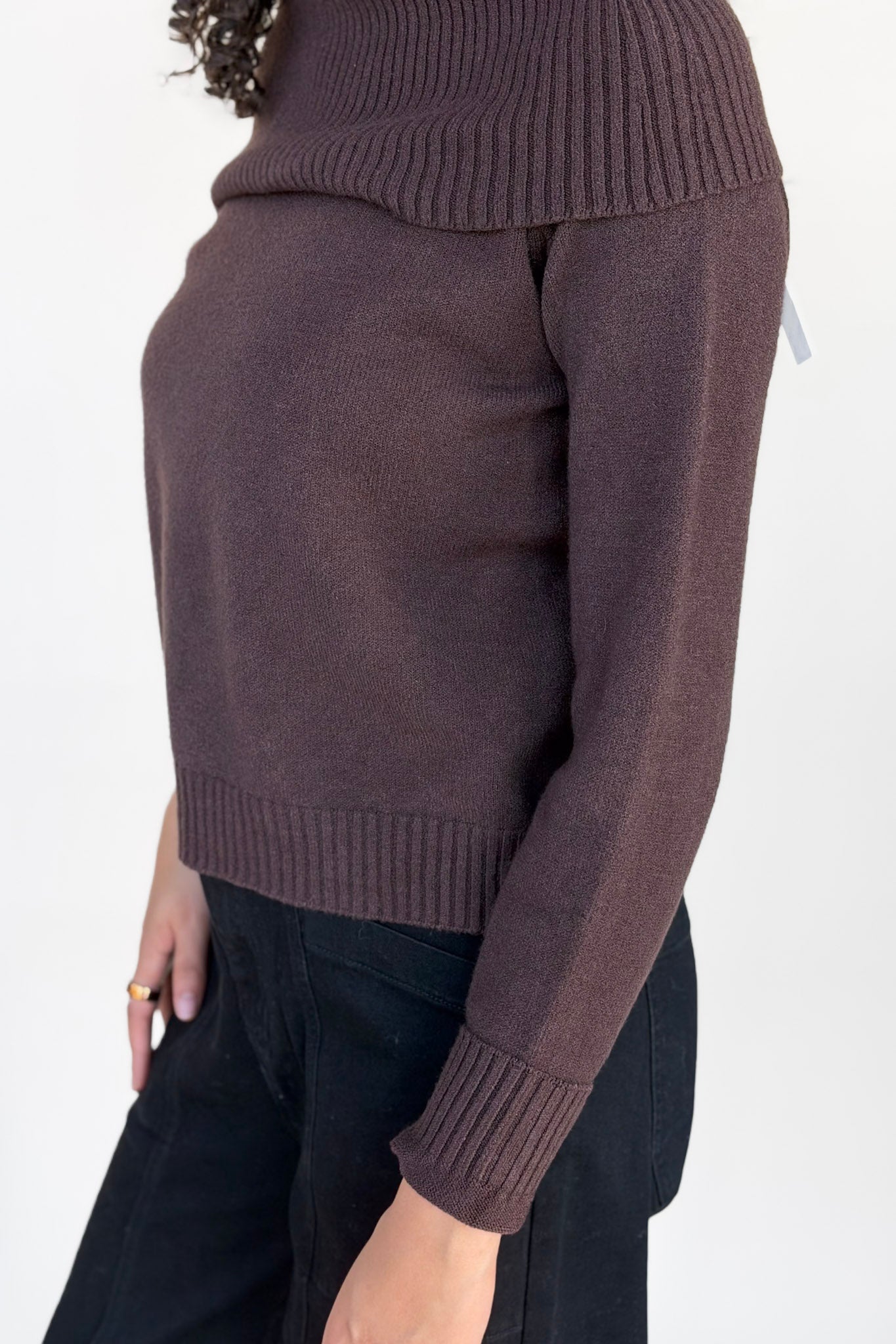 Italian Off Shoulder Sweater