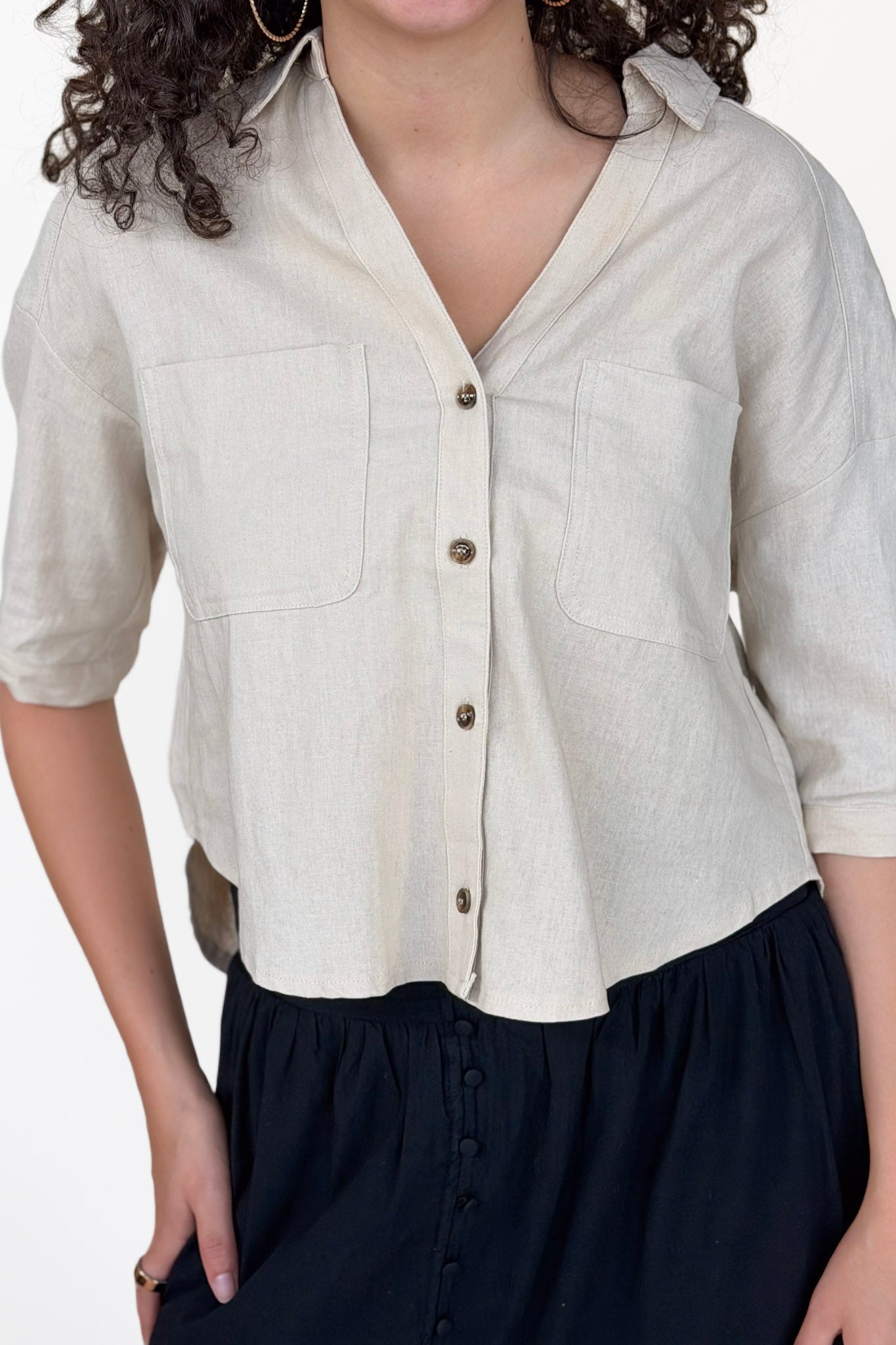 Tennesse Pleated Top