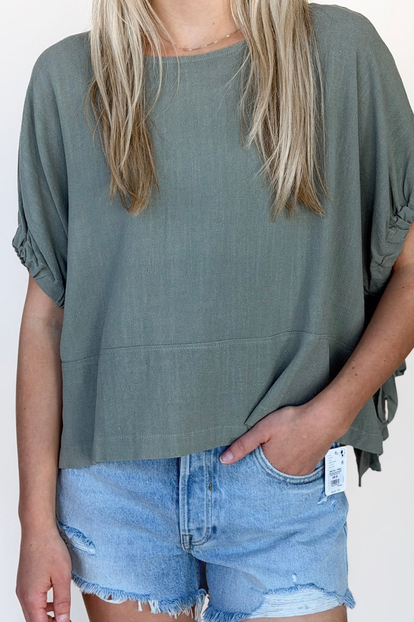 Emily Tie Sleeve Top