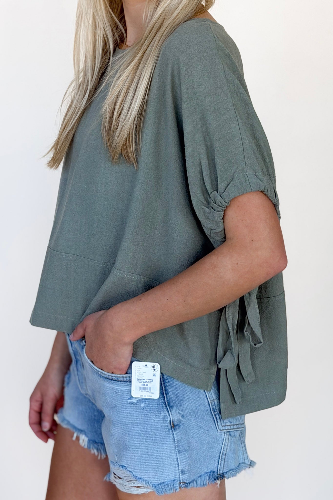 Emily Tie Sleeve Top