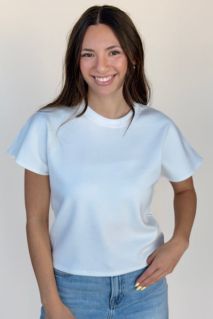 Sammy Flared Scuba Top