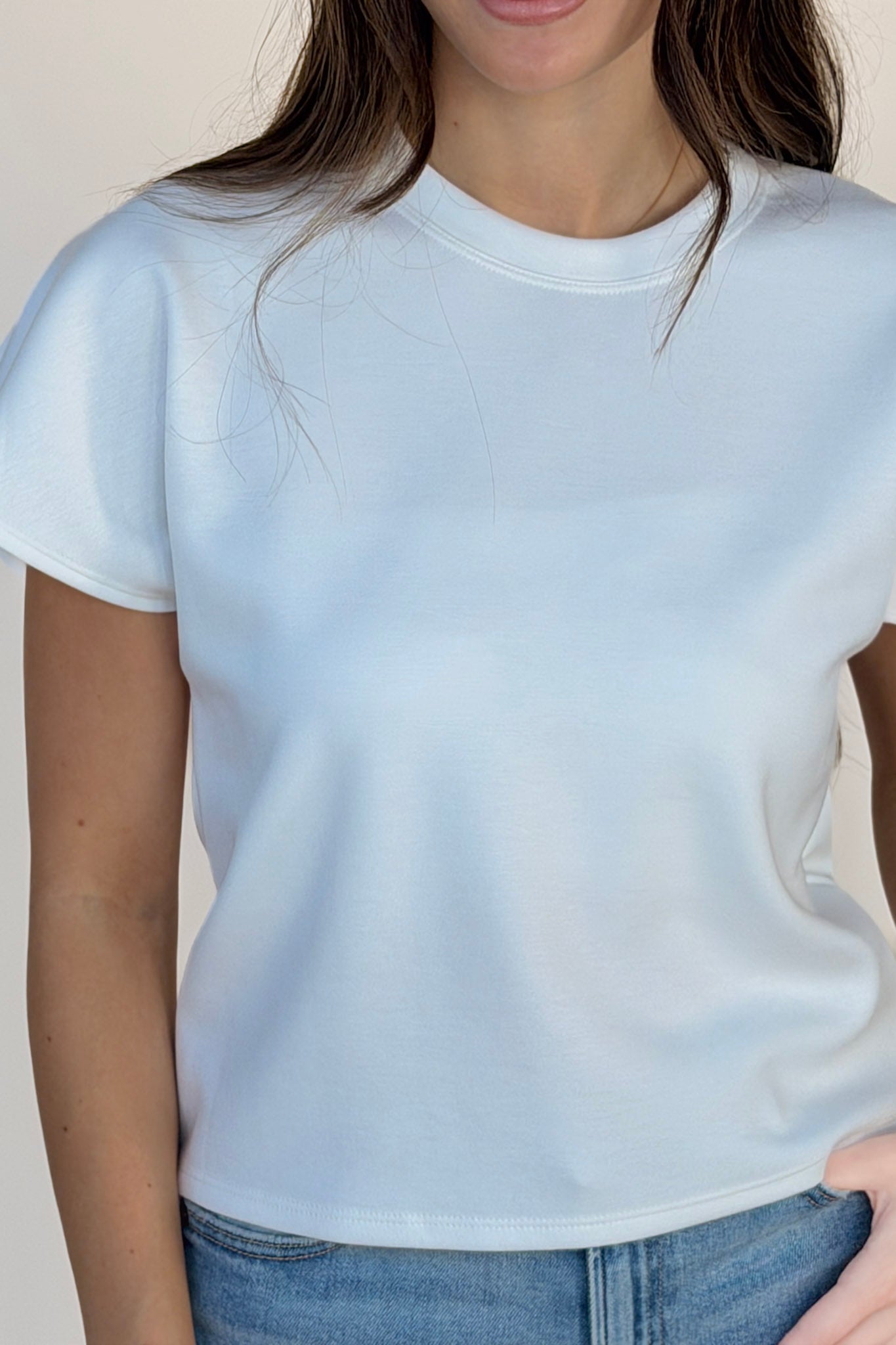 Sammy Flared Scuba Top