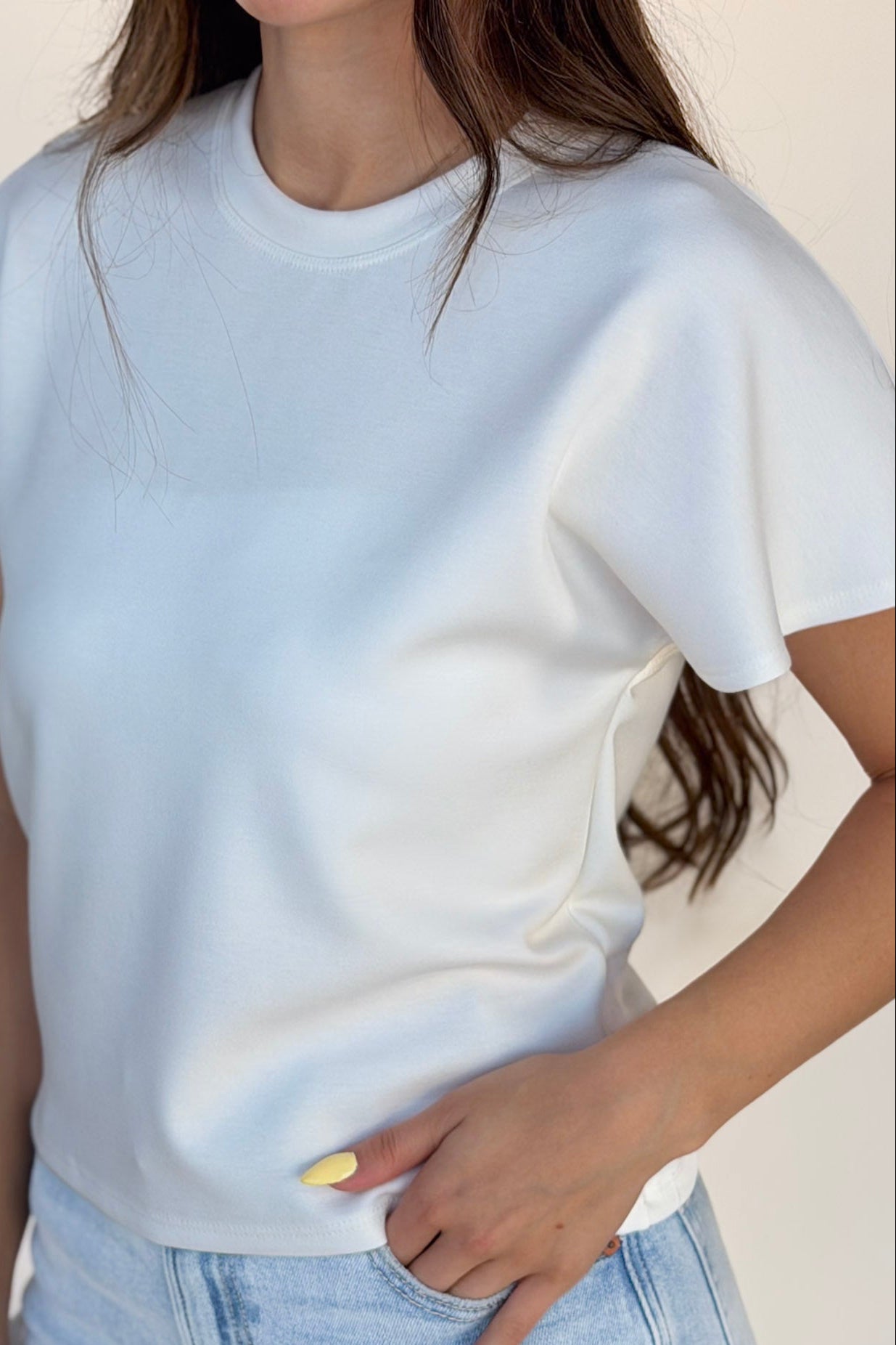 Sammy Flared Scuba Top