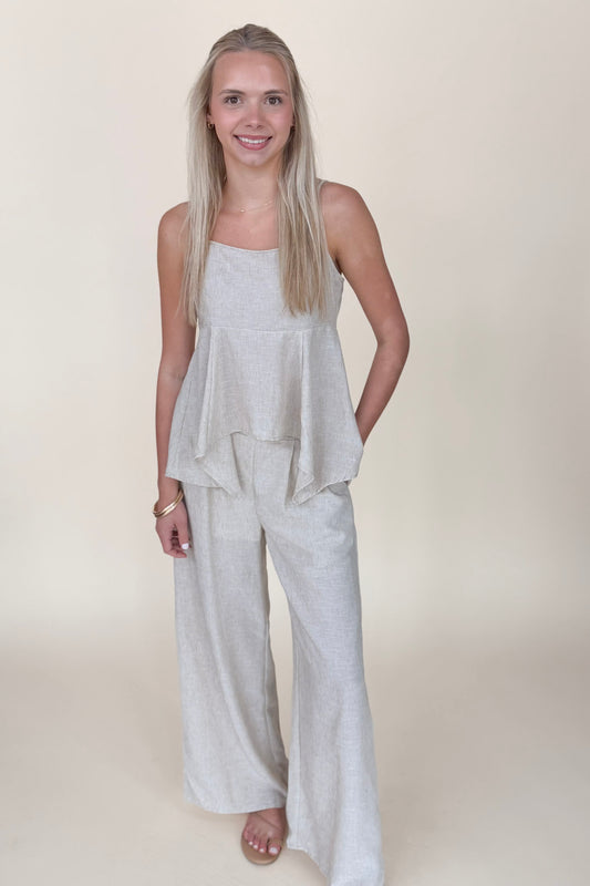 Sleeveless Hanky Top