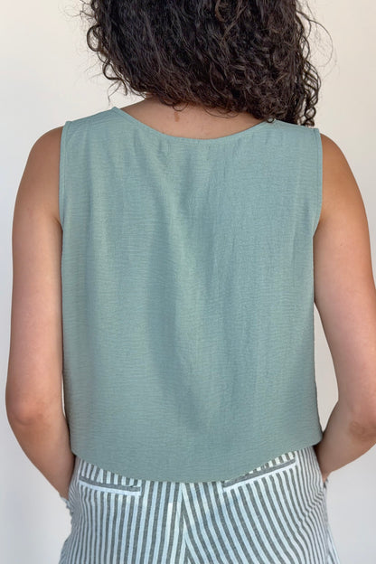 Jenna Button Up Tank