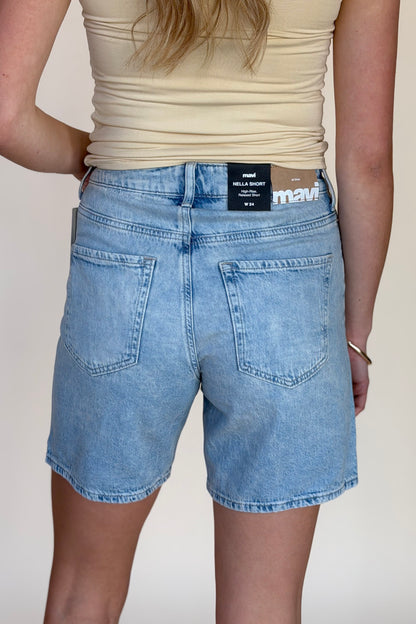 Nella Linen Denim Short