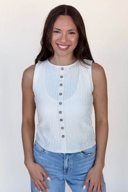 Cameron Sleeveless Knit Top - more colors available