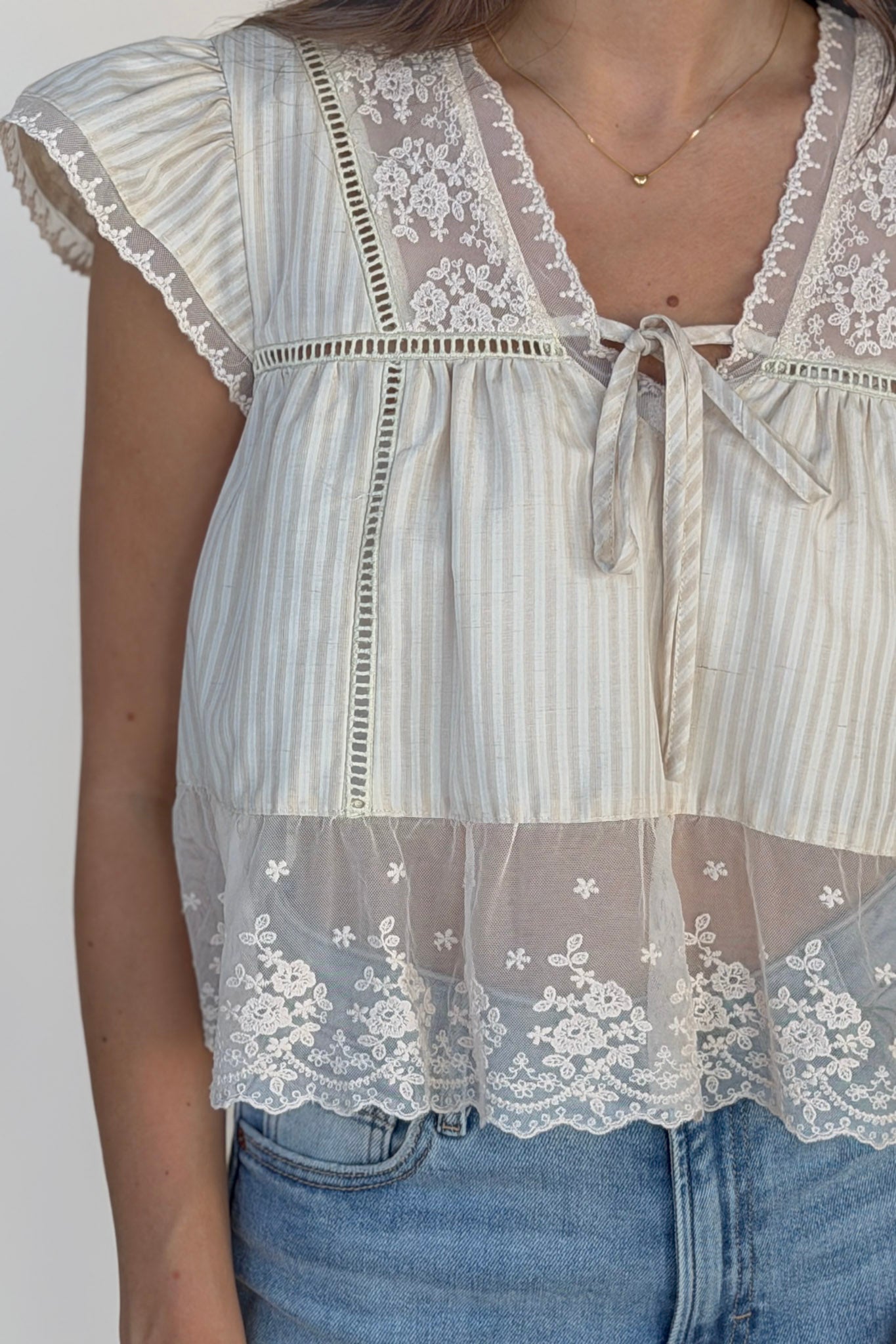 Hannah Lace Blouse
