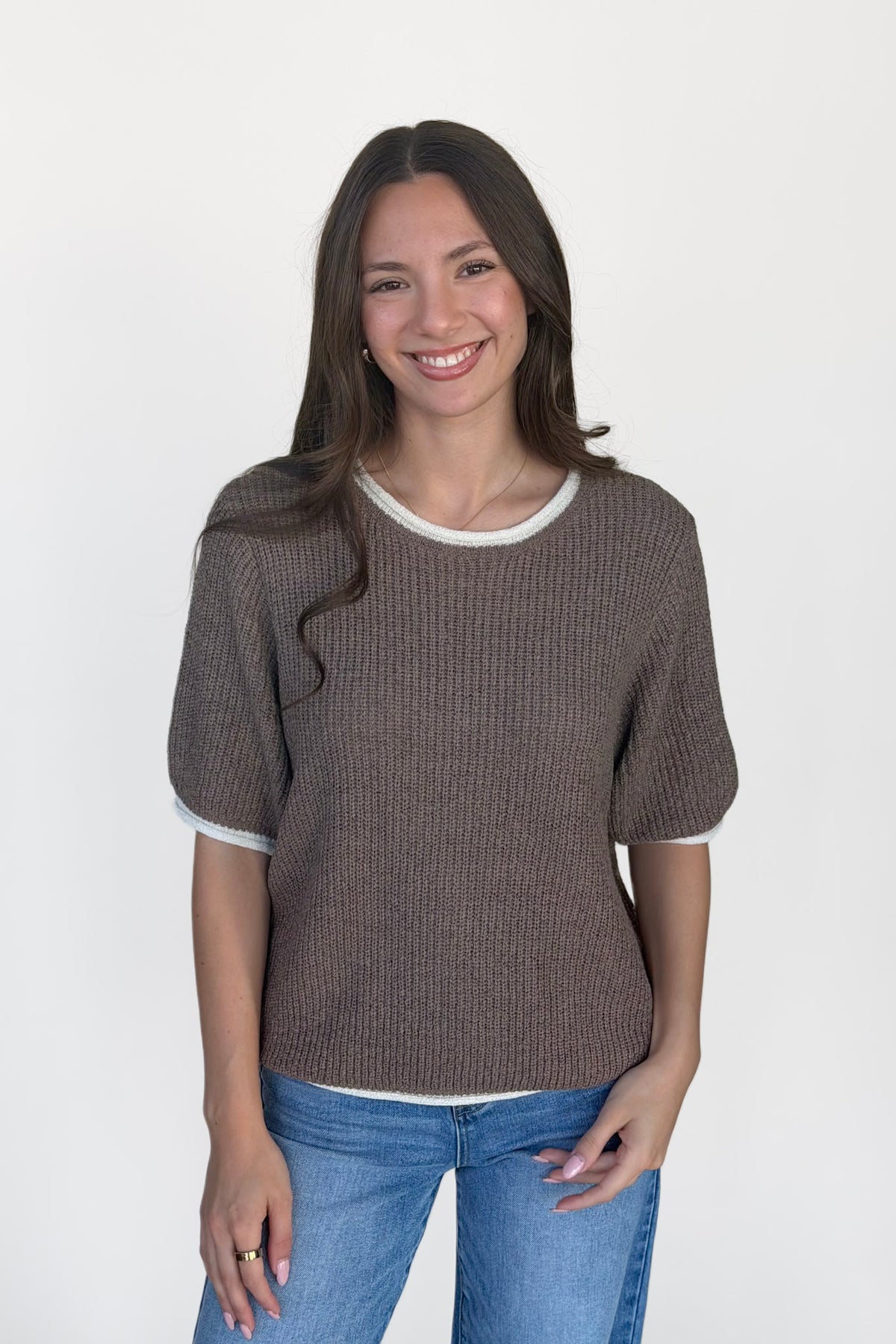 Jenna Contrast Sweater