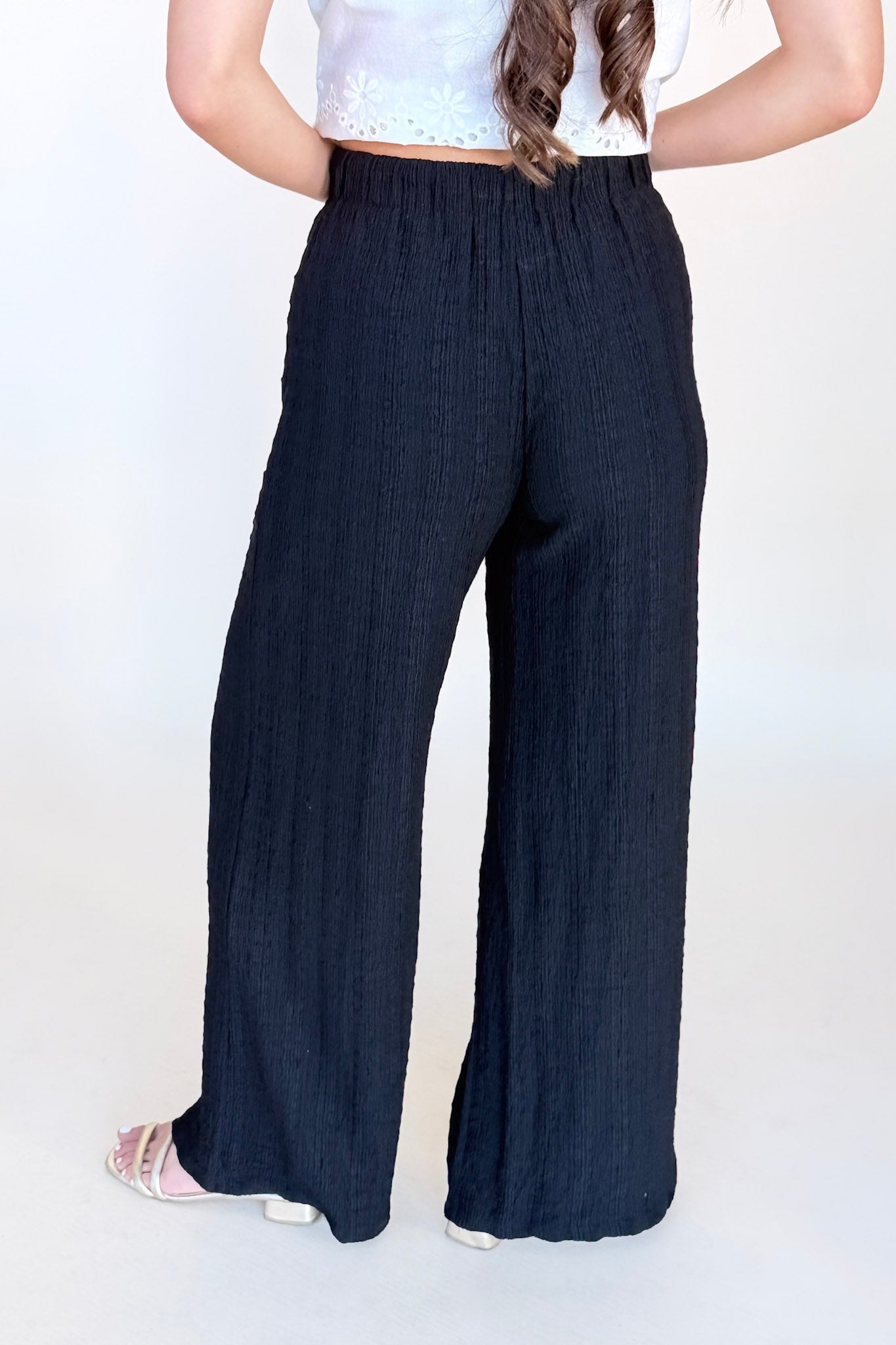 Sophia Elastic Waist Pant