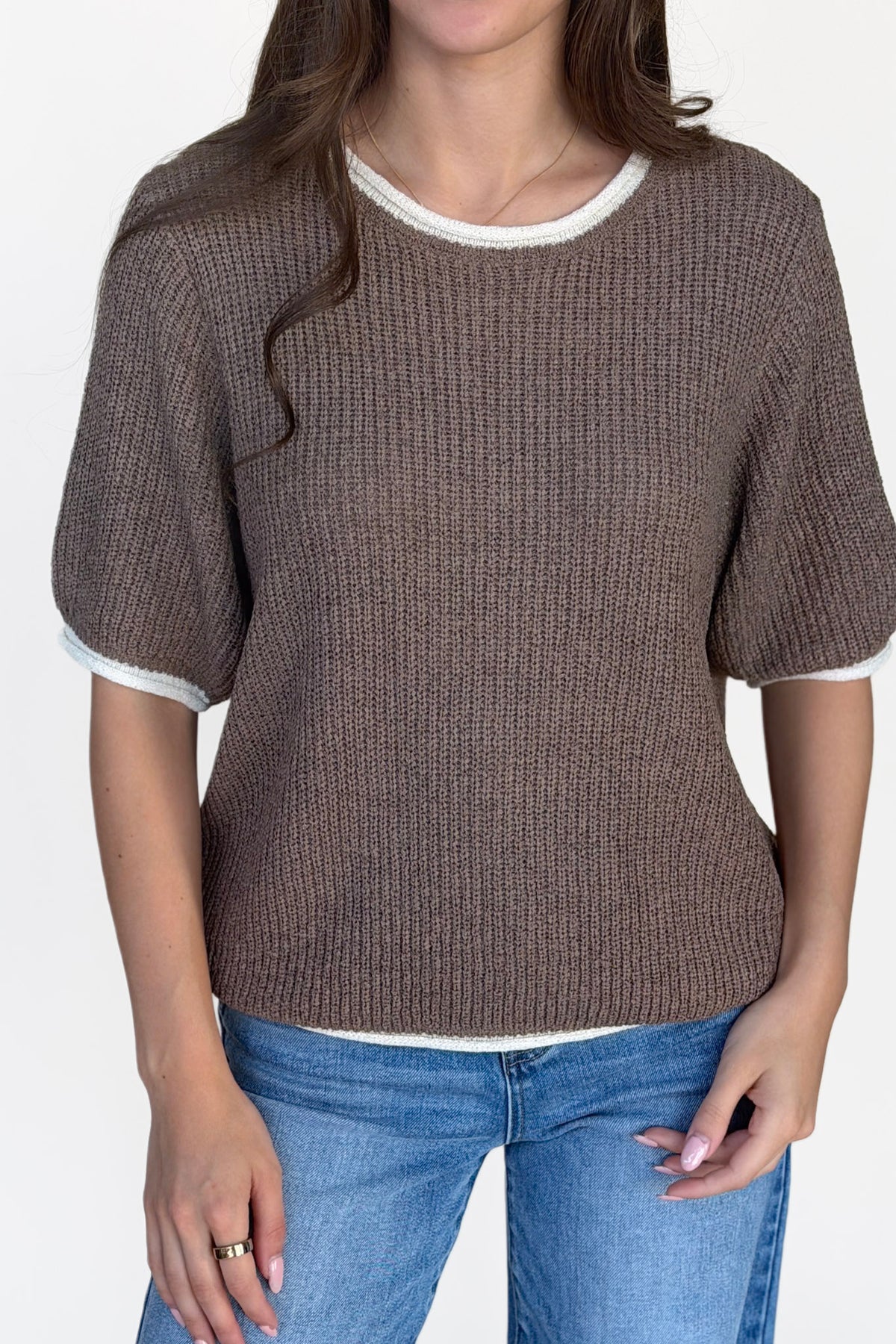 Jenna Contrast Sweater