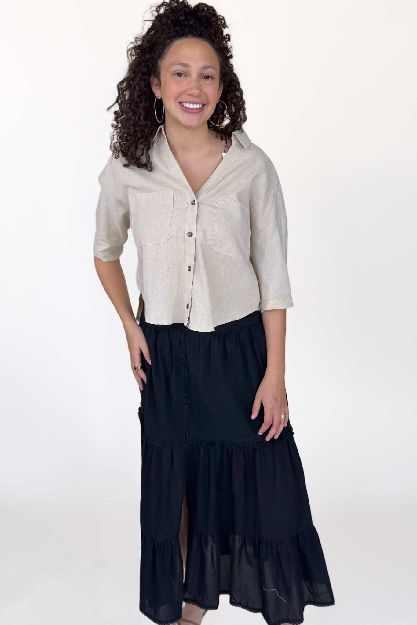Tennesse Pleated Top