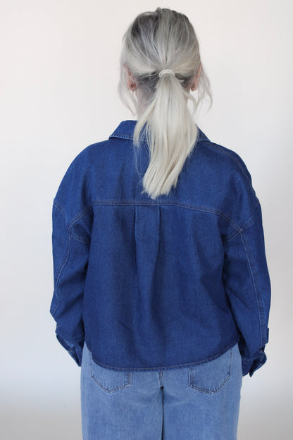 Cropped Denim Jacket