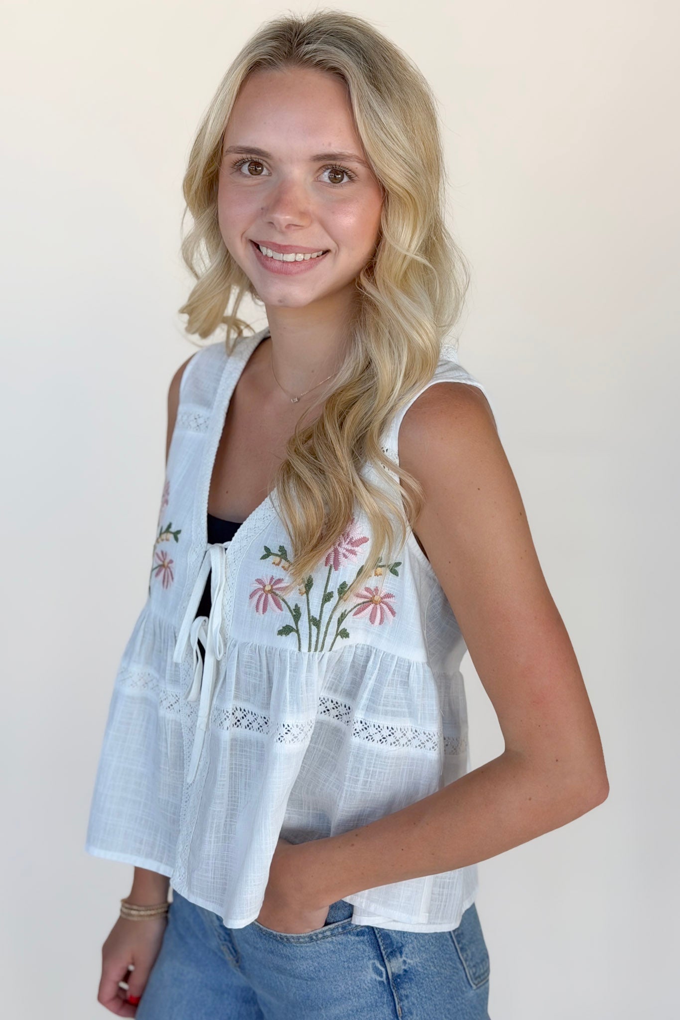 Blakely Linen Vest
