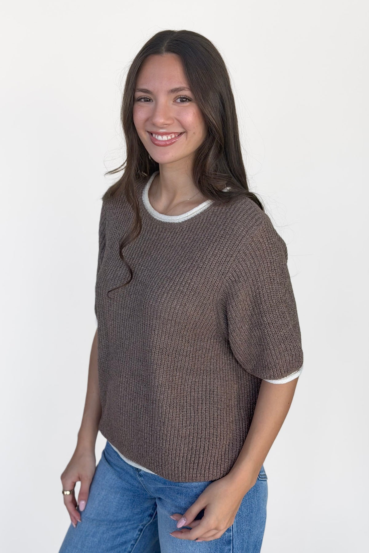 Jenna Contrast Sweater