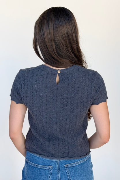 Jessi Pointelle Top