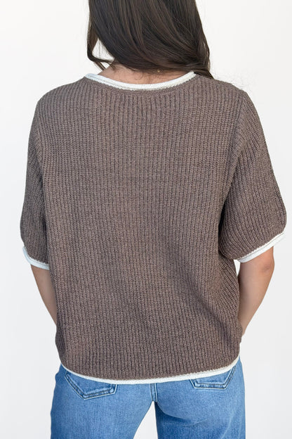 Jenna Contrast Sweater