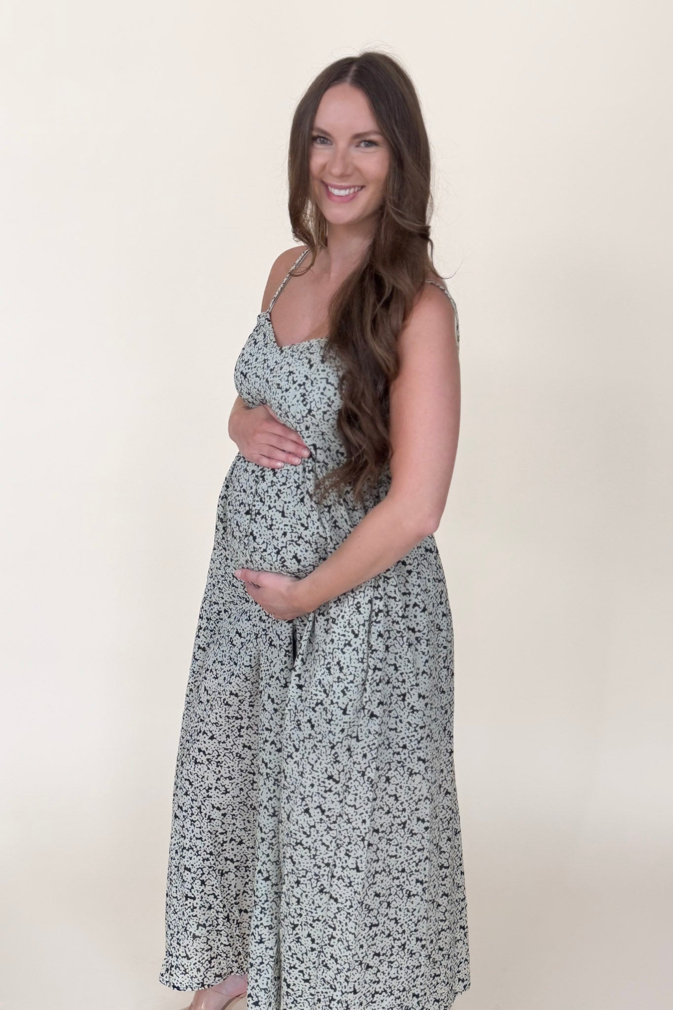Jessie Floral Print Maxi Dress