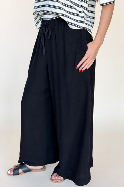 Mya Linen Wide Leg Pant