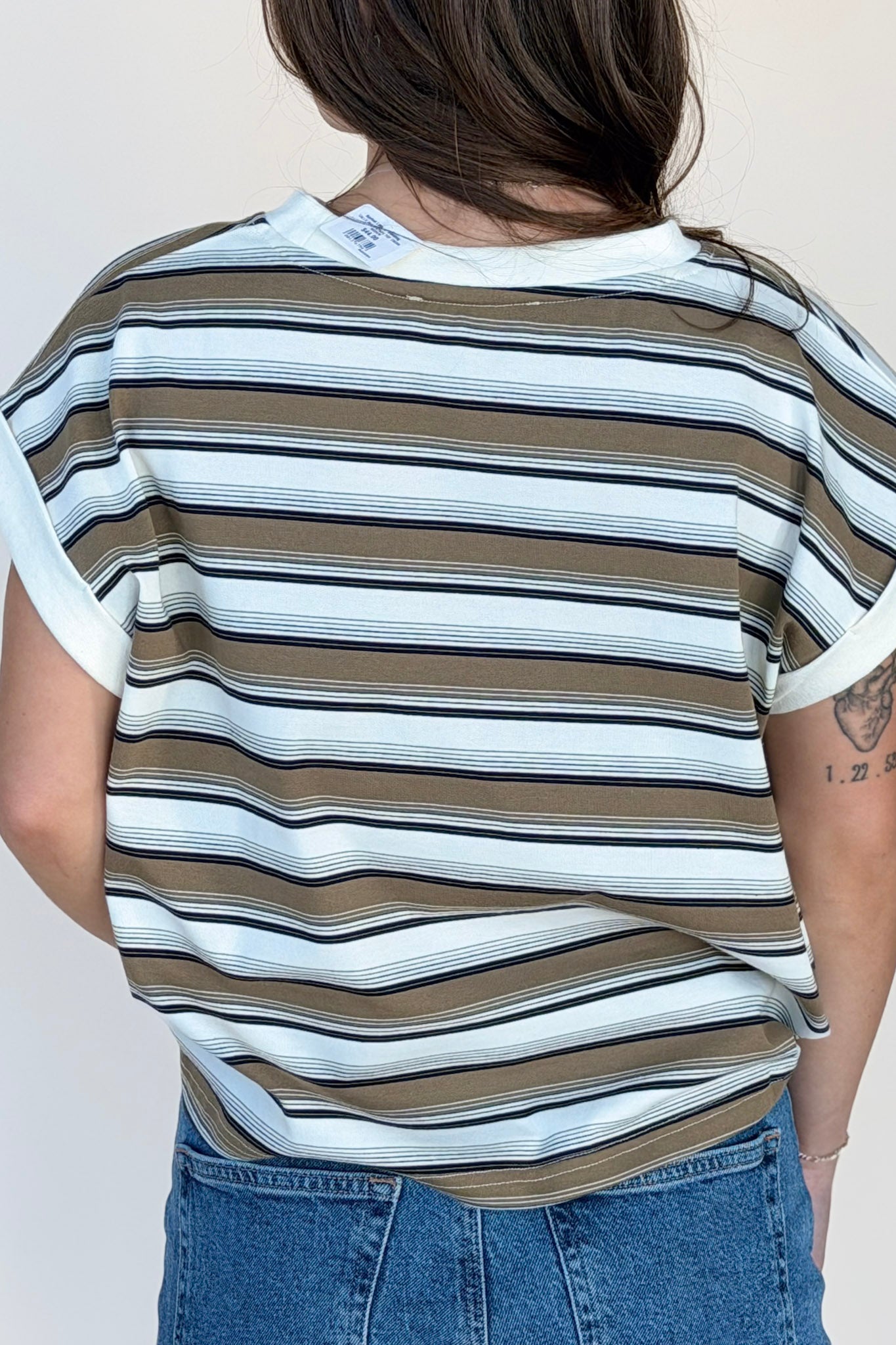 Callie Multi Stripe Top