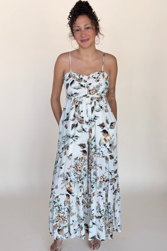 Lila Cream Jumpsuit