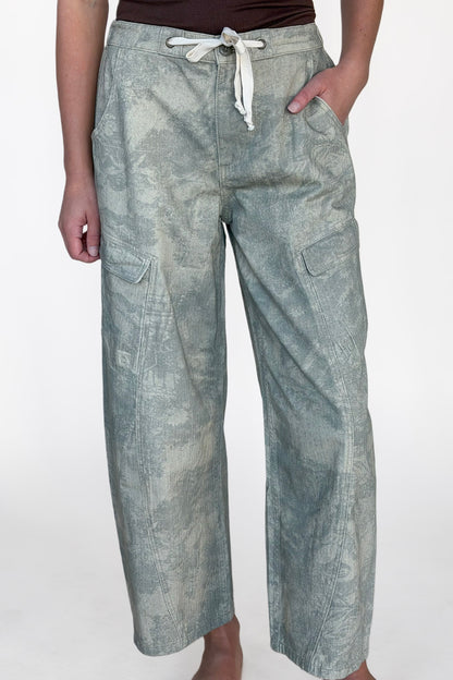 Bailey Print Cargo Pant