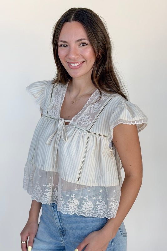 Hannah Lace Blouse