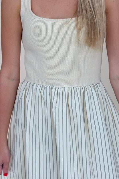 Dani Stripe Midi Dress