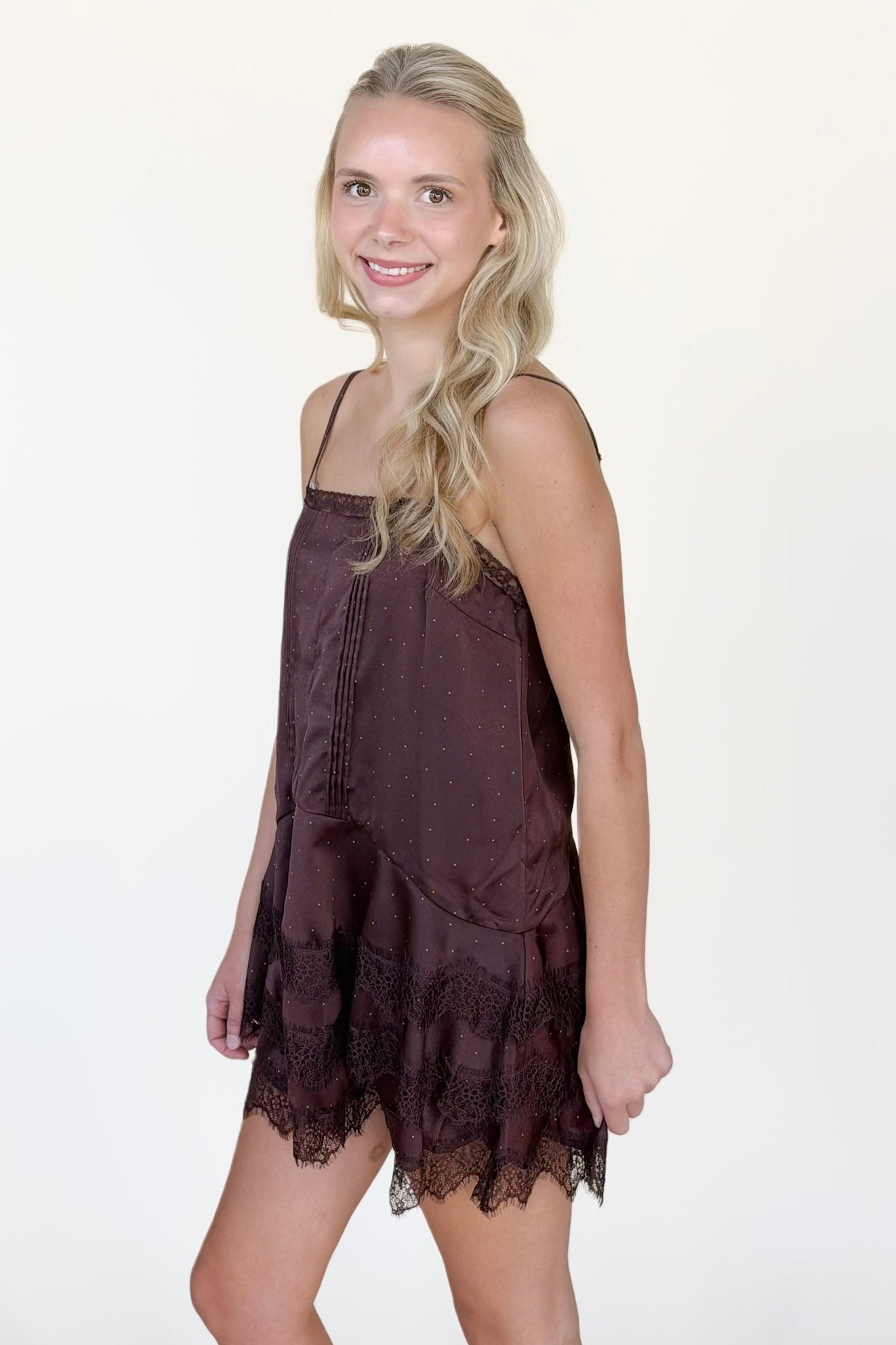 Georgia Polka Dot Mini Dress
