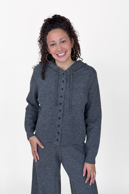 Tatum Button Front Sweater