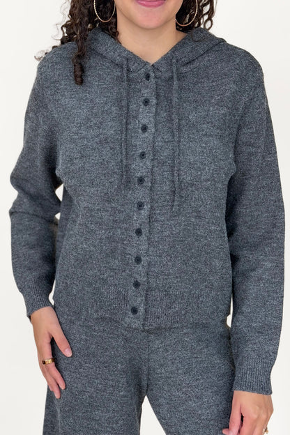 Tatum Button Front Sweater