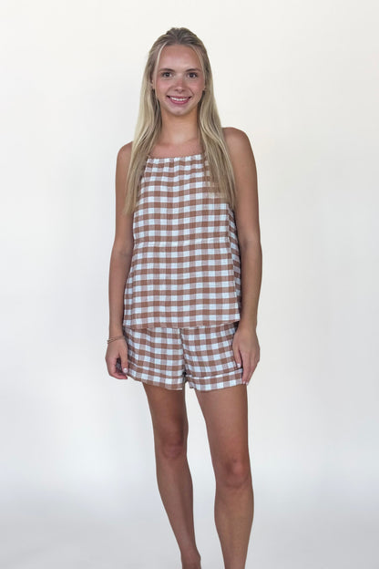 Britt Gingham Set