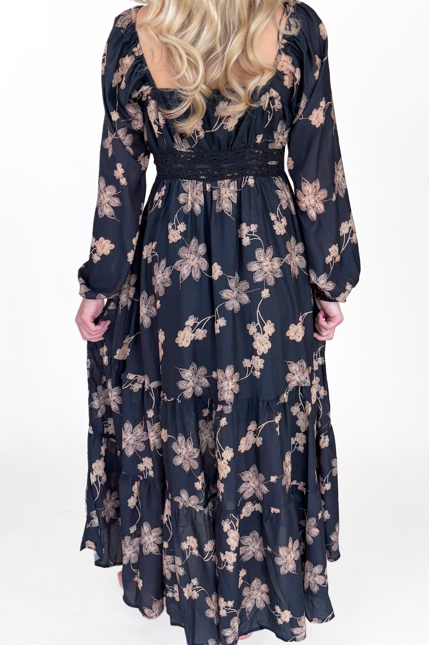 Cadence Floral Midi Dress