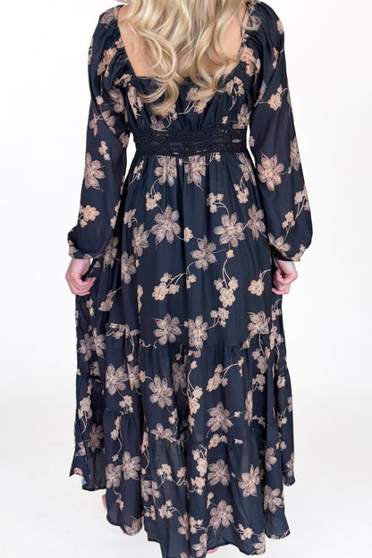 Cadence Floral Midi Dress