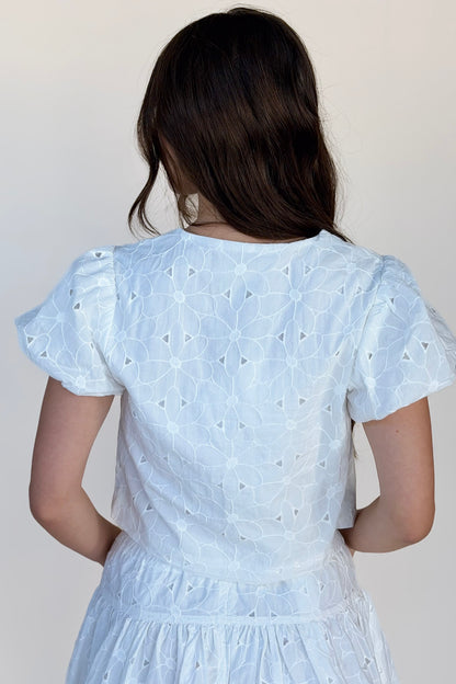 Millie Eyelet Top