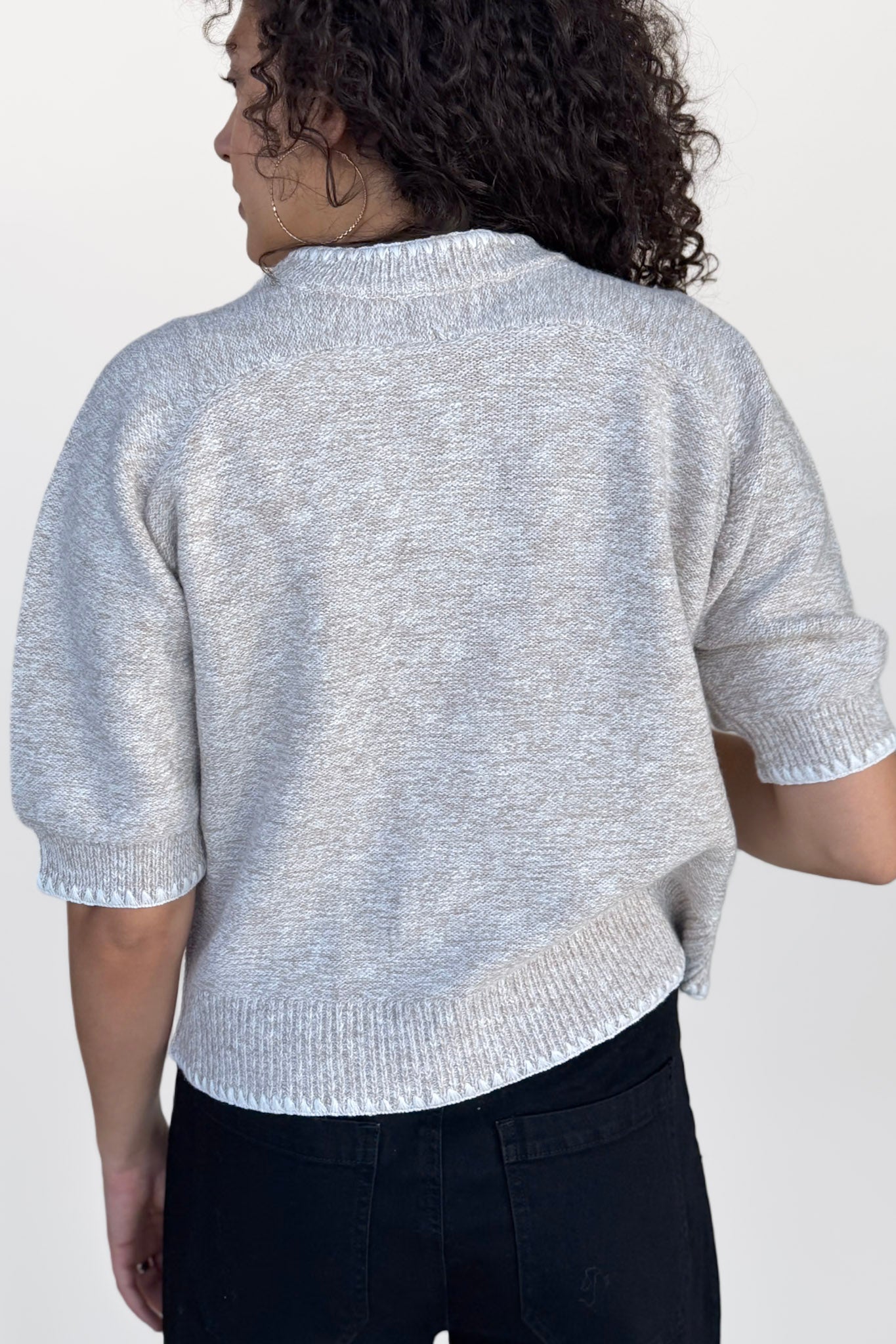 Faye Heathered Sweater