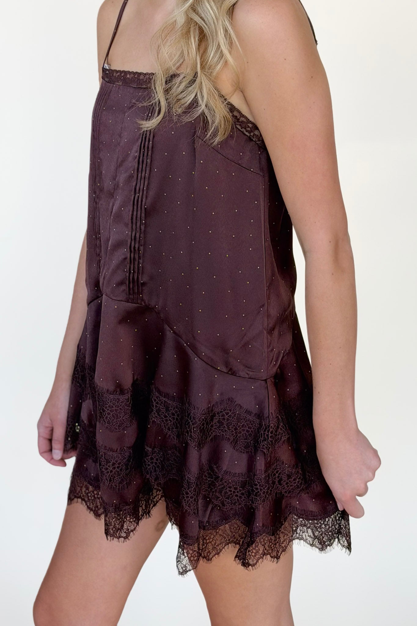 Georgia Polka Dot Mini Dress