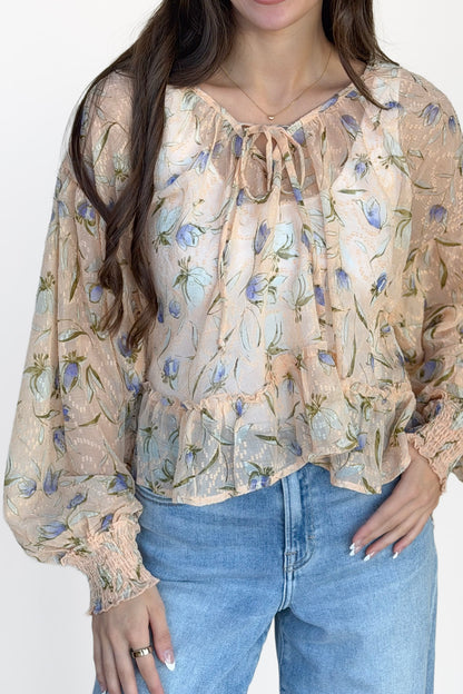 Peyton Floral Top