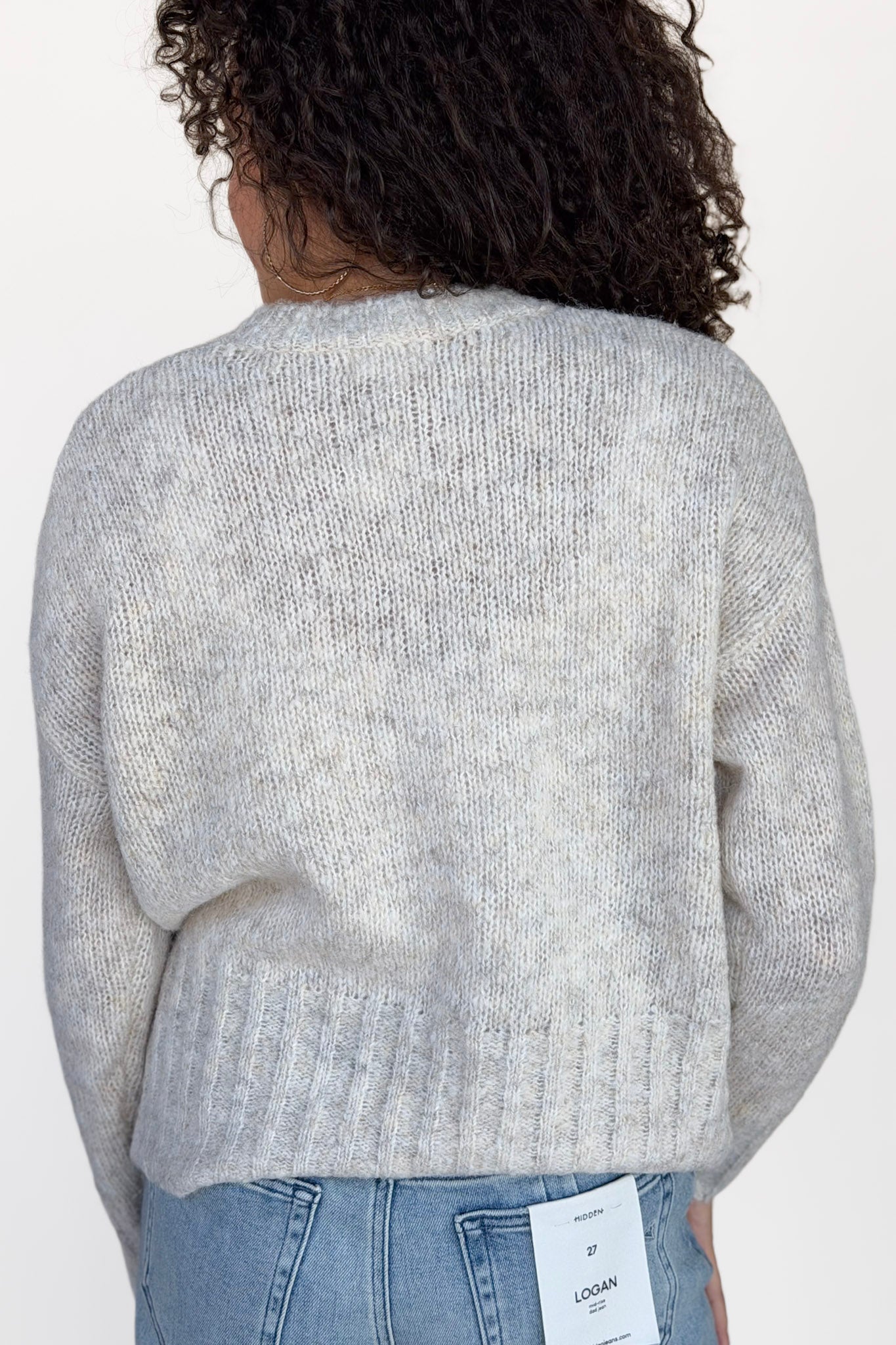 Crew Heathered Sweater