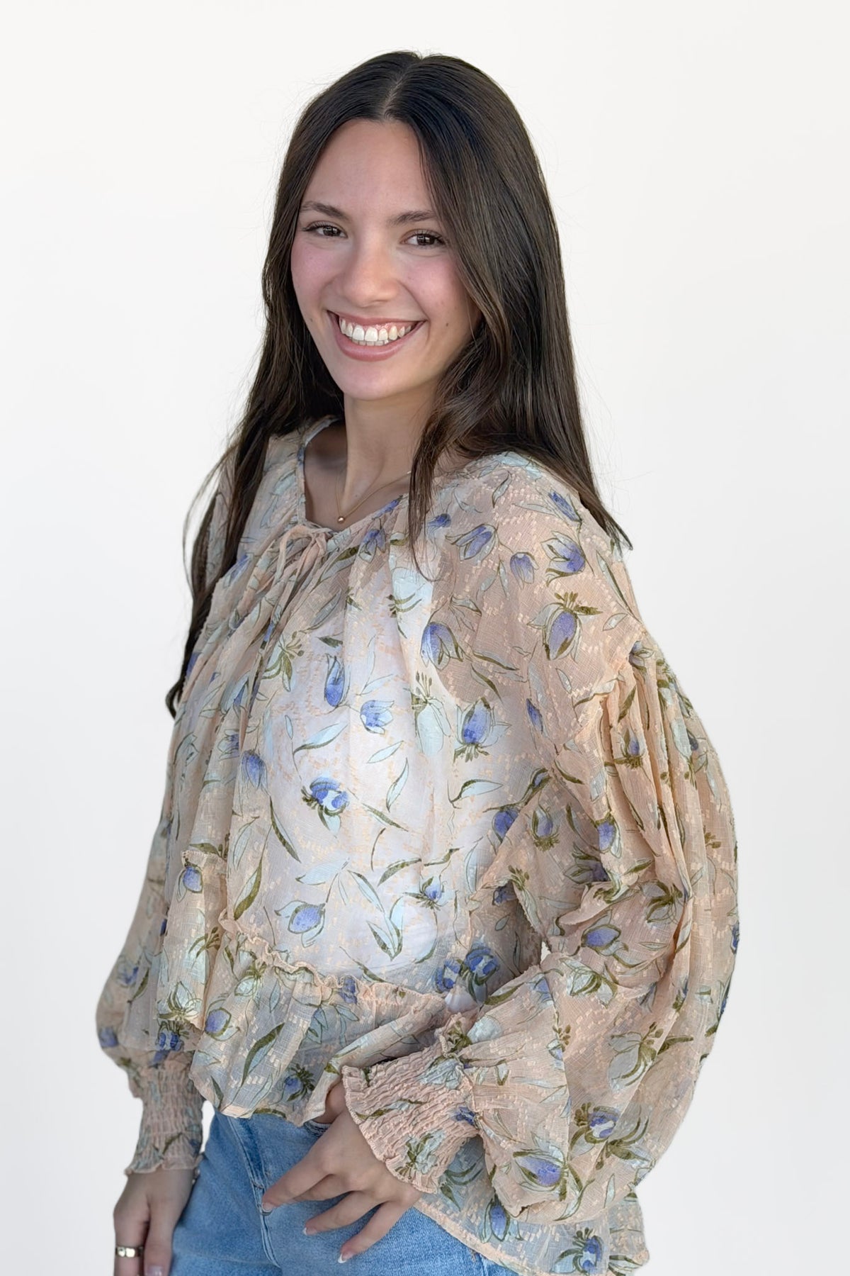 Peyton Floral Top