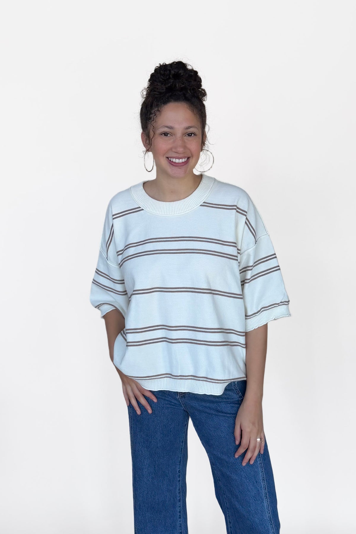 Teagan Striped Sweater