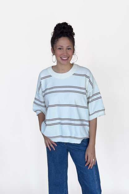 Teagan Striped Sweater