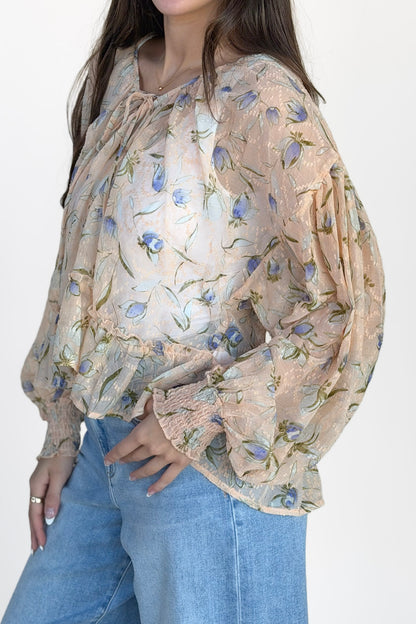 Peyton Floral Top