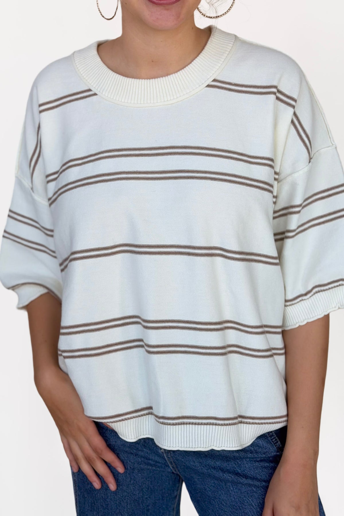 Teagan Striped Sweater